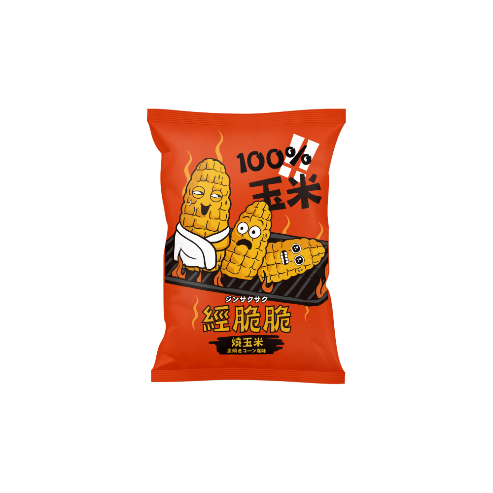 Crispy Ching Corn Kernels packaging